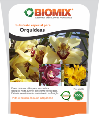 Substrato especial para Orquídea  Biomix