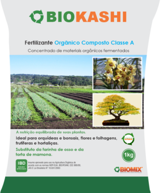 Fertilizante orgânico classe A Biokashi Biomix